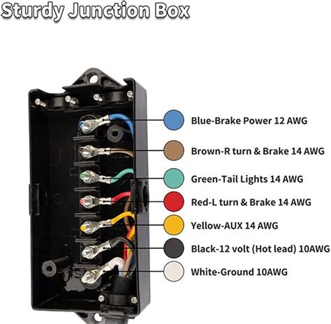 5 pin junction box|7 way junction box.